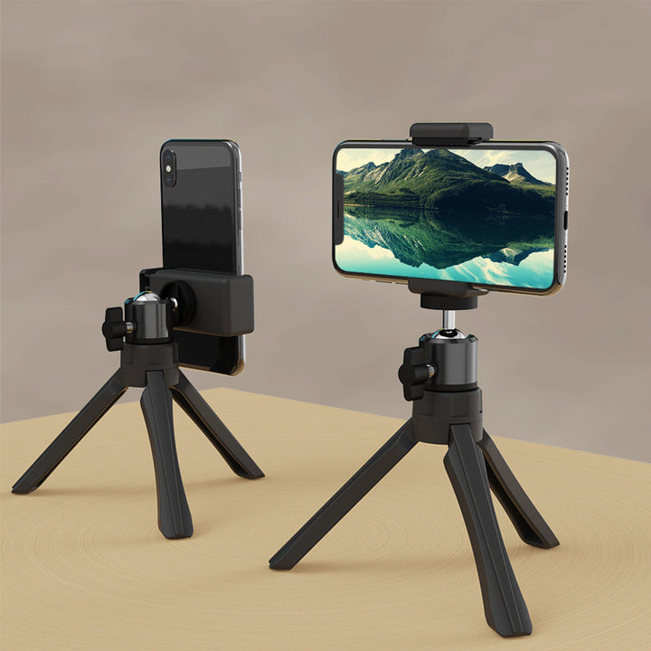 Enhance Your Workspace with the Desktop Lazy Phone Stand Tripod Stand