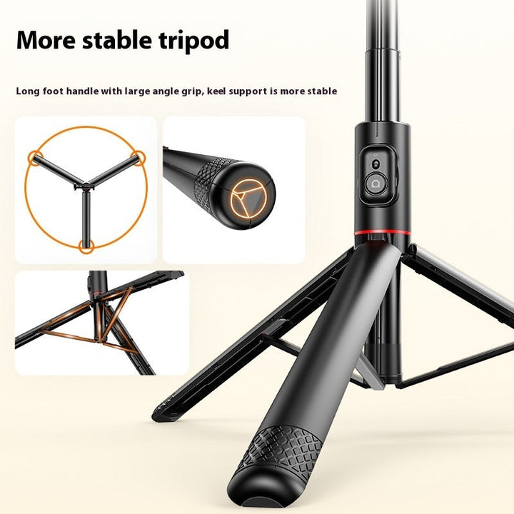 Capture Every Moment with the Bluetooth Selfie Stick Tripod Stand for Live Streaming